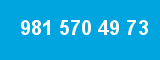 981 570 49 73 981 570 49 73